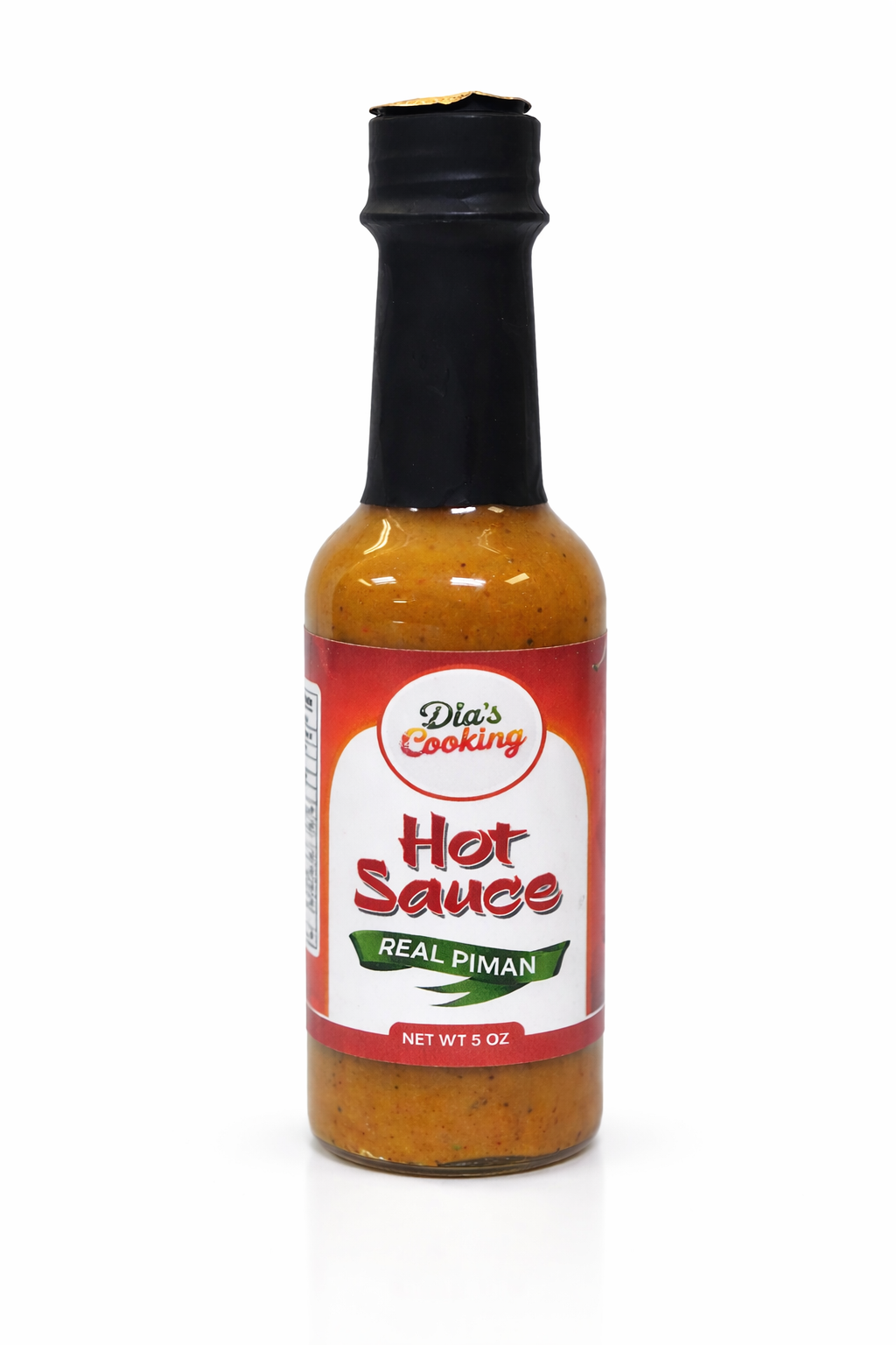 Dia’s Cooking Hot Sauce – Real Piman 5 oz
