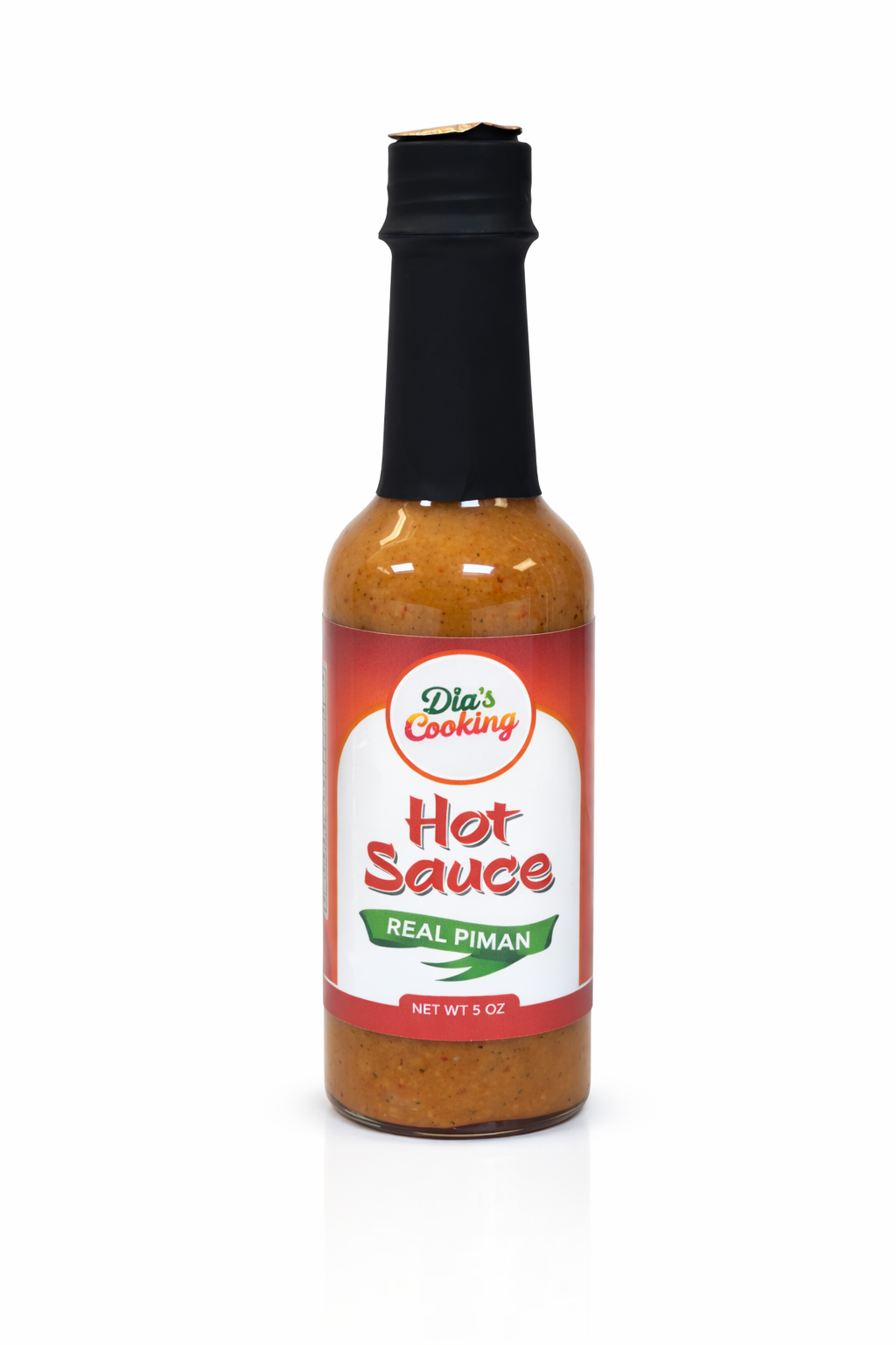 Dia’s Cooking Hot Sauce – Real Piman 5 oz