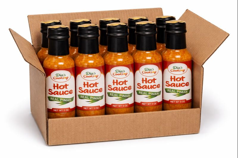 Dia’s Cooking Real Piman Hot Sauce – 3oz Bulk Pack (12 Bottles)