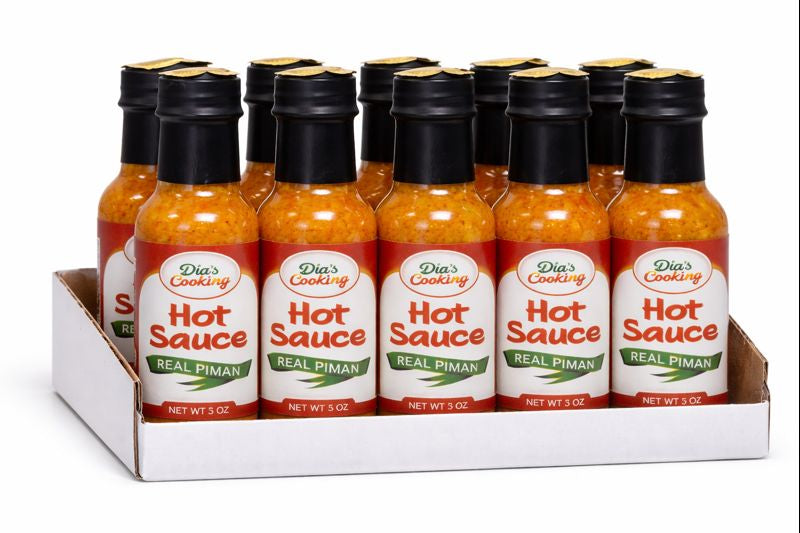 Dia’s Cooking Real Piman Hot Sauce – 3oz Bulk Pack (12 Bottles)