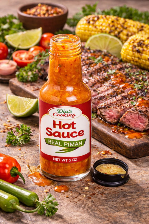Dia’s Cooking Hot Sauce – Real Piman 5 oz